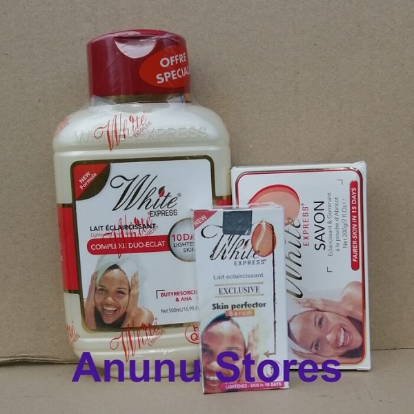 White Express Lightened In 10 Days Body Lightening Products
